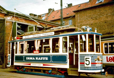 Fjellerup - Irma Kaffe Sporvogn